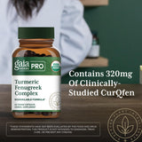 Emballage écologique reflétant l’engagement durable de Gaia Herbs PRO.