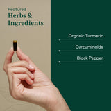 GAIA HERBS PRO cutaway of liquid phyto-cap revealing botanical oil and phytonutrient delivery