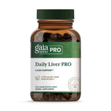 Gaia Herbs PRO Daily Liver Pro, bouteille prête à l’emploi, soutien potentiel à la détox naturelle.