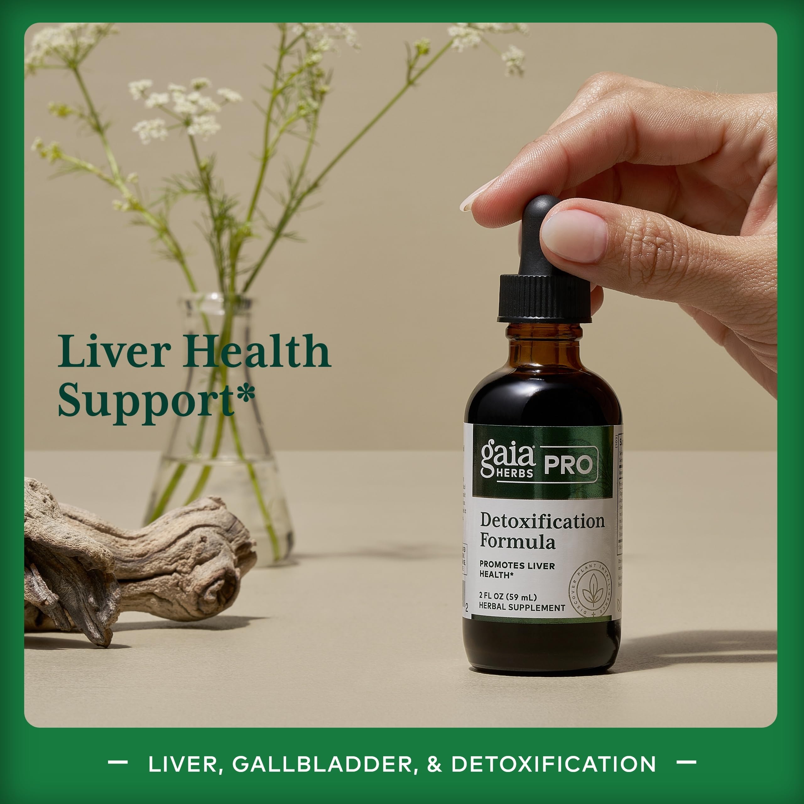 Gaia Herbs PRO Détoxification: ingrédients chardon-Marie, soutien potentiel du foie