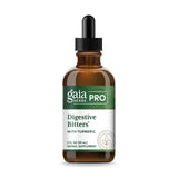GAIA HERBS PRO Digestive Bitters, bouteille, soutient potentiellement la digestion après les repas.
