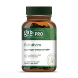 GAIA HERBS PRO Eleuthero, bouteille de capsules phyto-veganes pour énergie potentielle.