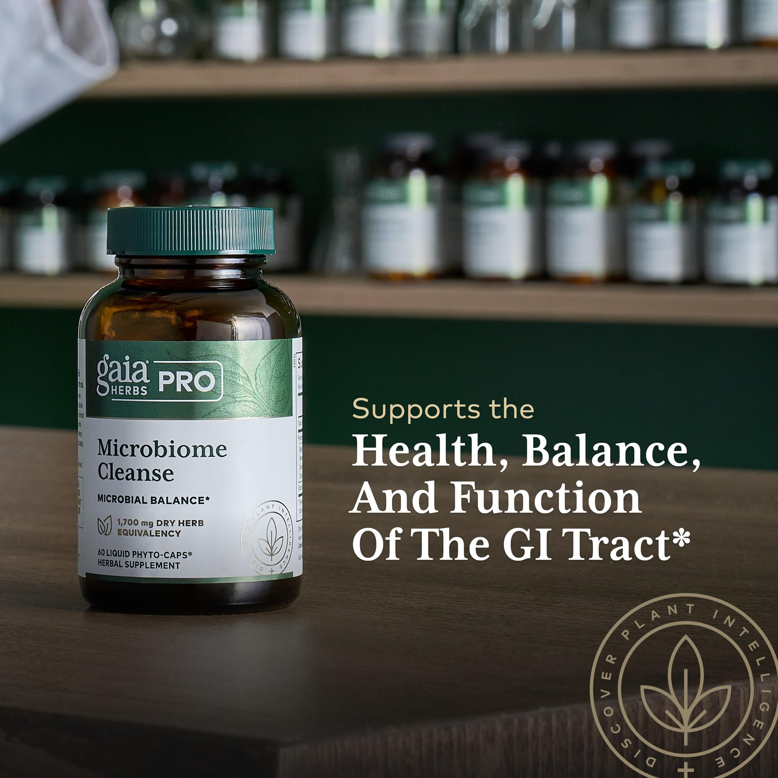 gaia-herbs-pro extrait-coques-vertes-noyer-noir, soutien gastro-intestinal potentiel.