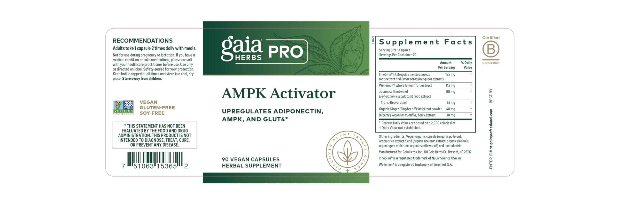 Ferme Gaia Herbs PRO – image d'une ferme régénérative, source durable des plantes.