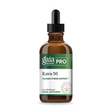 GAIA HERBS PRO Kava 50 sur la bouteille-relaxation, calmes potentiels après une journée chargée.