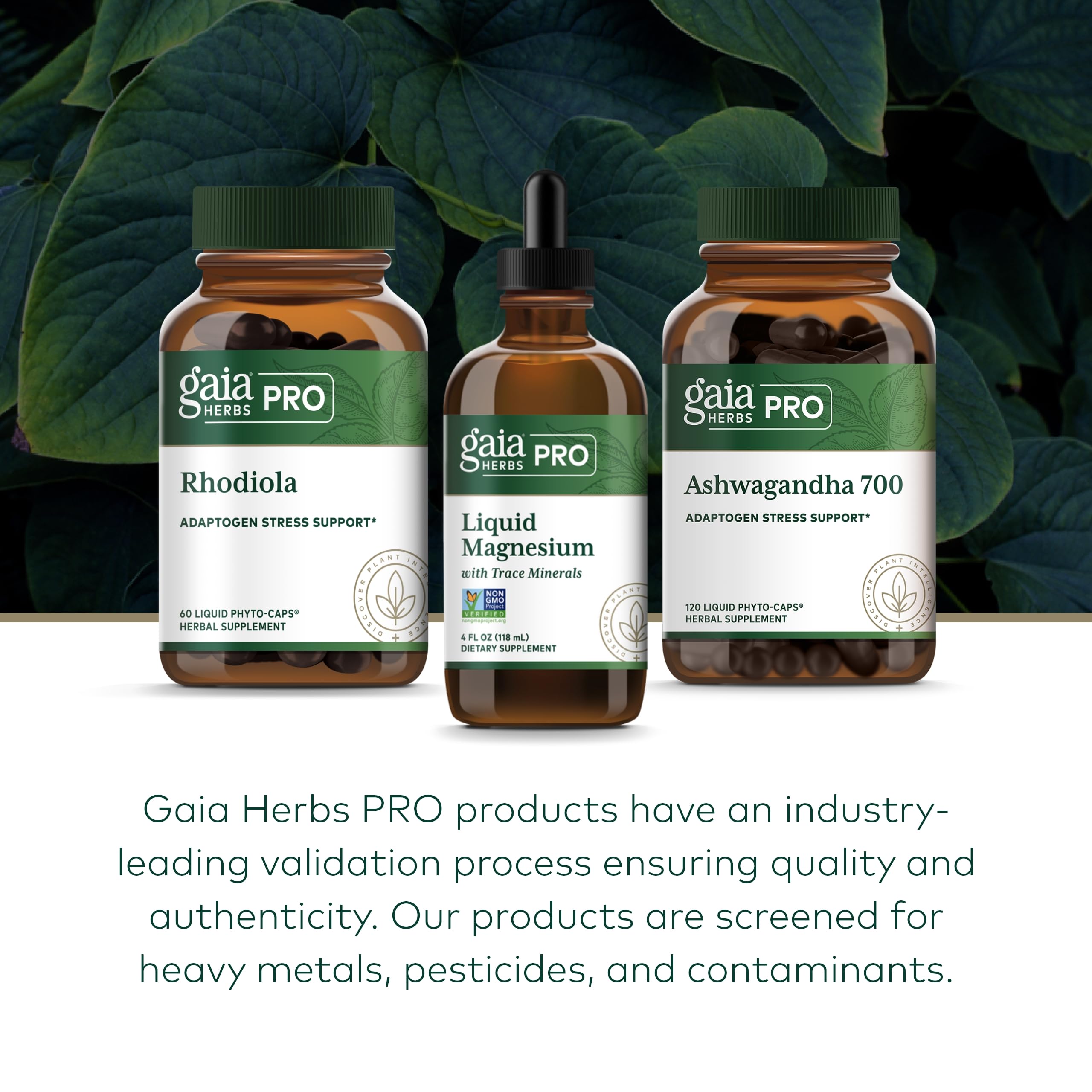 Gaia Herbs PRO Magnésium liquide – ferme régénérative biologique certifiée et production durable.