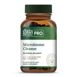 gaia-herbs-pro microbiome-cleanse en bouteille, soutien digestif au quotidien.