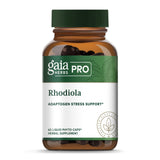 Gaia Herbs PRO Rhodiola – bouteille d'énergie naturelle pour la journée.
