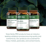 Gaia Herbs PRO Rhodiola – plante cultivée durablement sur notre ferme.