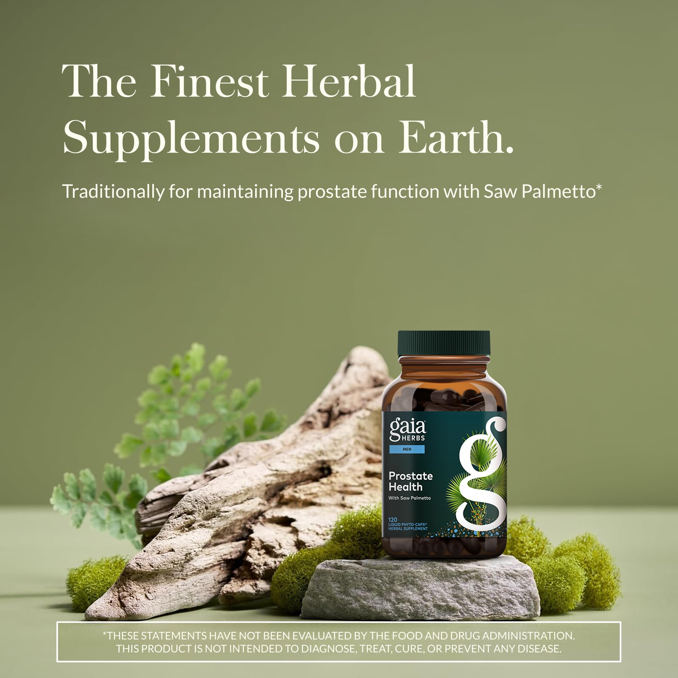 Gaia Herbs Prostate Health – capsules-vegan, faciles à intégrer dans la routine.