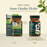 Gaia Herbs Quick Defense: andrographis pour soutenir les fonctions naturelles de défense.