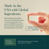 Gaia Herbs Reishi: goutte doseur pratique pour dosage précis.
