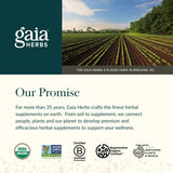 Gaia Herbs Relax Gummies – Formulation avec passionflower et mélisse pour la détente.