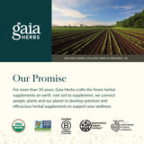 Gaia Herbs Reflux Relief, réglisse avec goût agréable et réconfort potentiel.