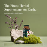 Gaïa Herbs Adrenal Health Nightly Restore : capsules véganes faciles à avaler après le dîner.
