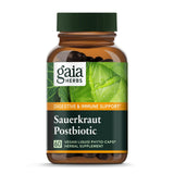 Gaia Herbs Sauerkraut Postbiotic – bouteille-pour : soutien digestif pratique au quotidien.