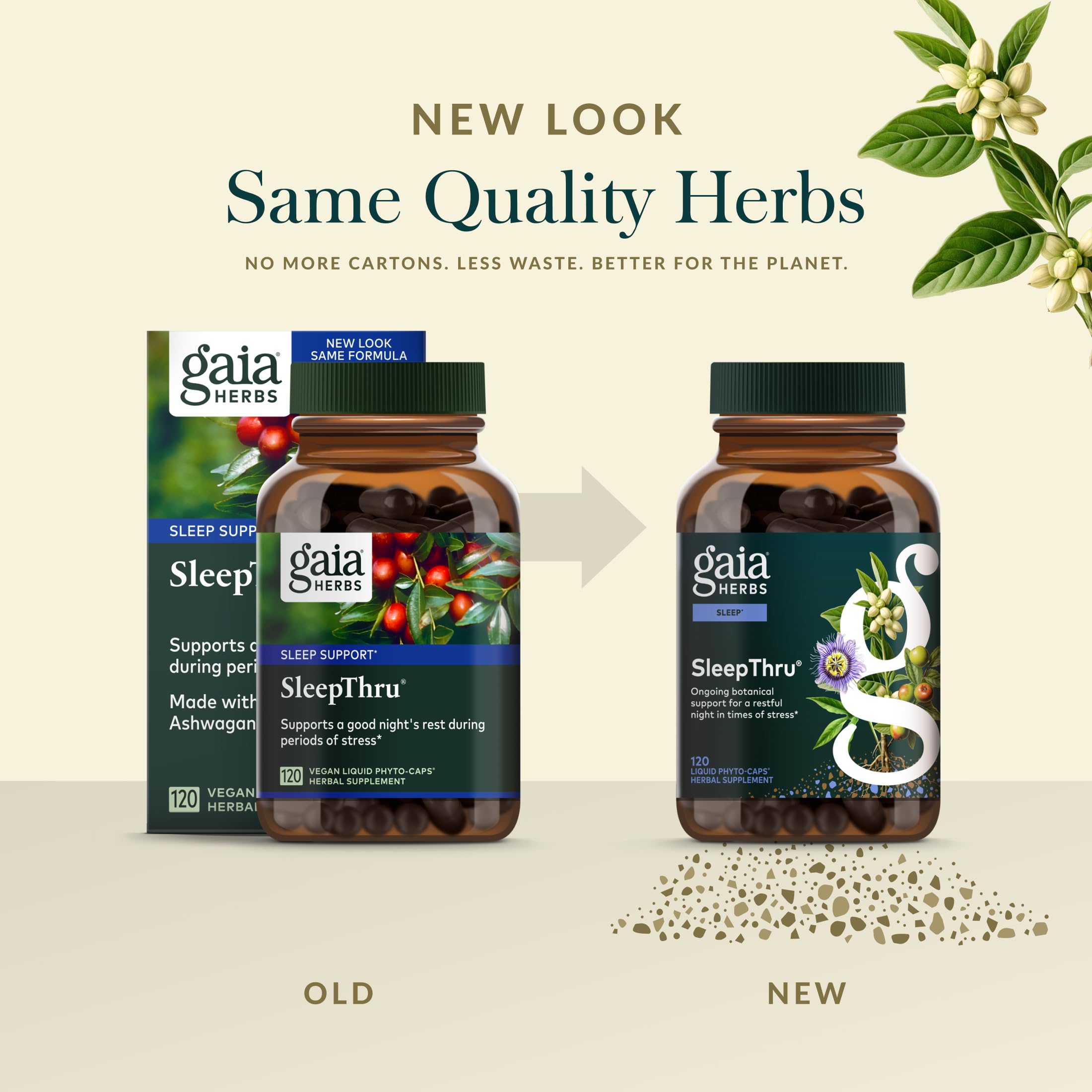 Gaia Herbs SleepThru — Jujube pour une soirée calme