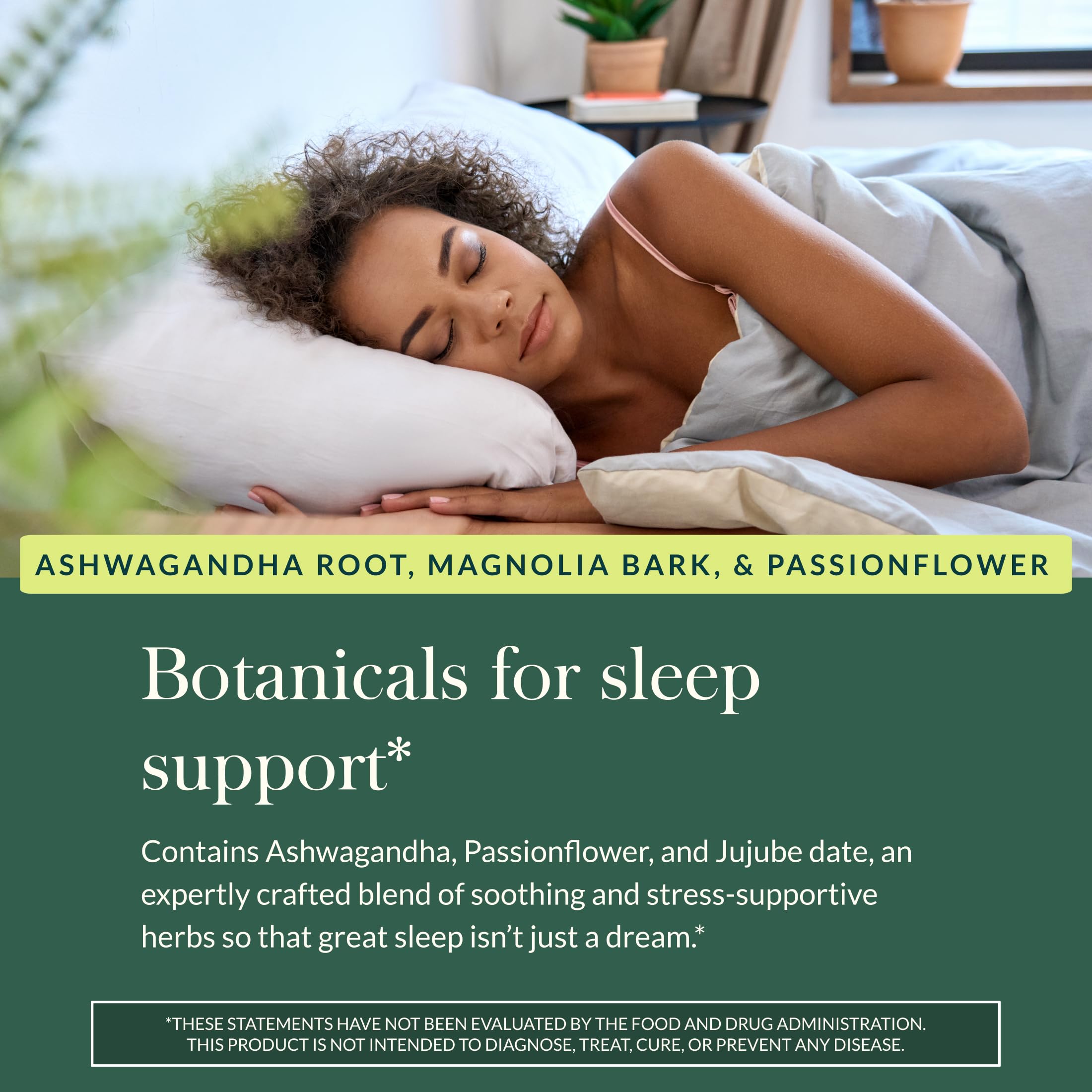 Gaia Herbs SleepThru — Passiflore pour tranquillité et sommeil paisible