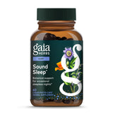 Gaia Herbs Sound Sleep – bouteille: soutien naturel à la détente nocturne.