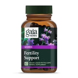 Gaia Herbs Soutien Fertilité – bouteille et gélules végétales pour accompagner le cycle féminin.