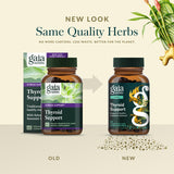Gaia Herbs Soutien Thyroïde – emballage carton, présentation soignée et durable