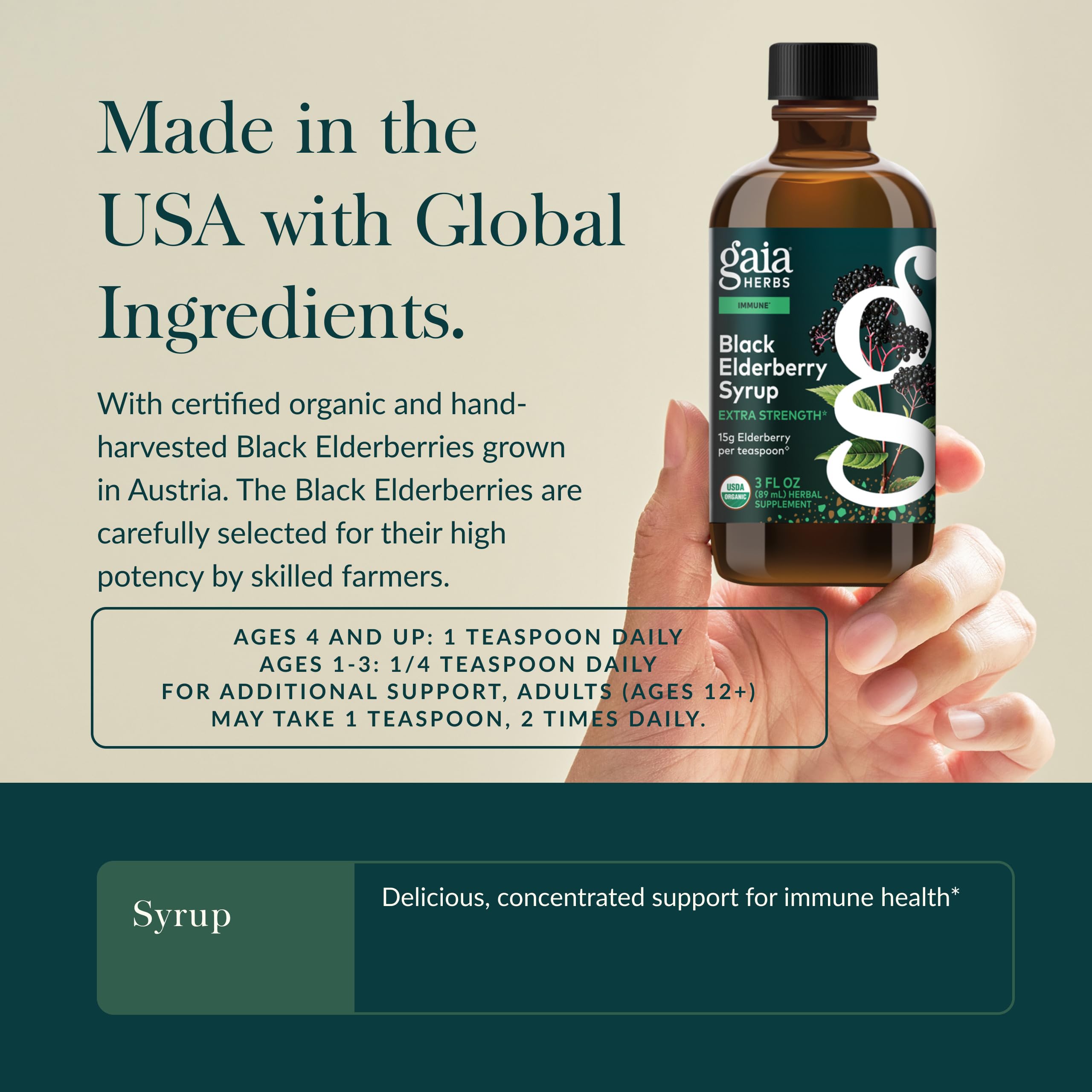 Coopérative biologique Gaia Herbs et récolte à la main, qualité soutenue