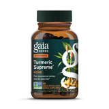 Gaia Herbs Turmeric Supreme Ache – boîte et capsules, soutien ponctuel