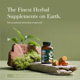 Gaia Herbs Turmeric Supreme Ache – étiquette claire et traçabilité