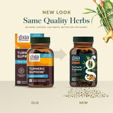 Gaia Herbs Turmeric Supreme Ache – formulation vegan et sans gluten