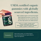 GaiaKids Sureau Noir - ingrédients bio certifiés et transparents