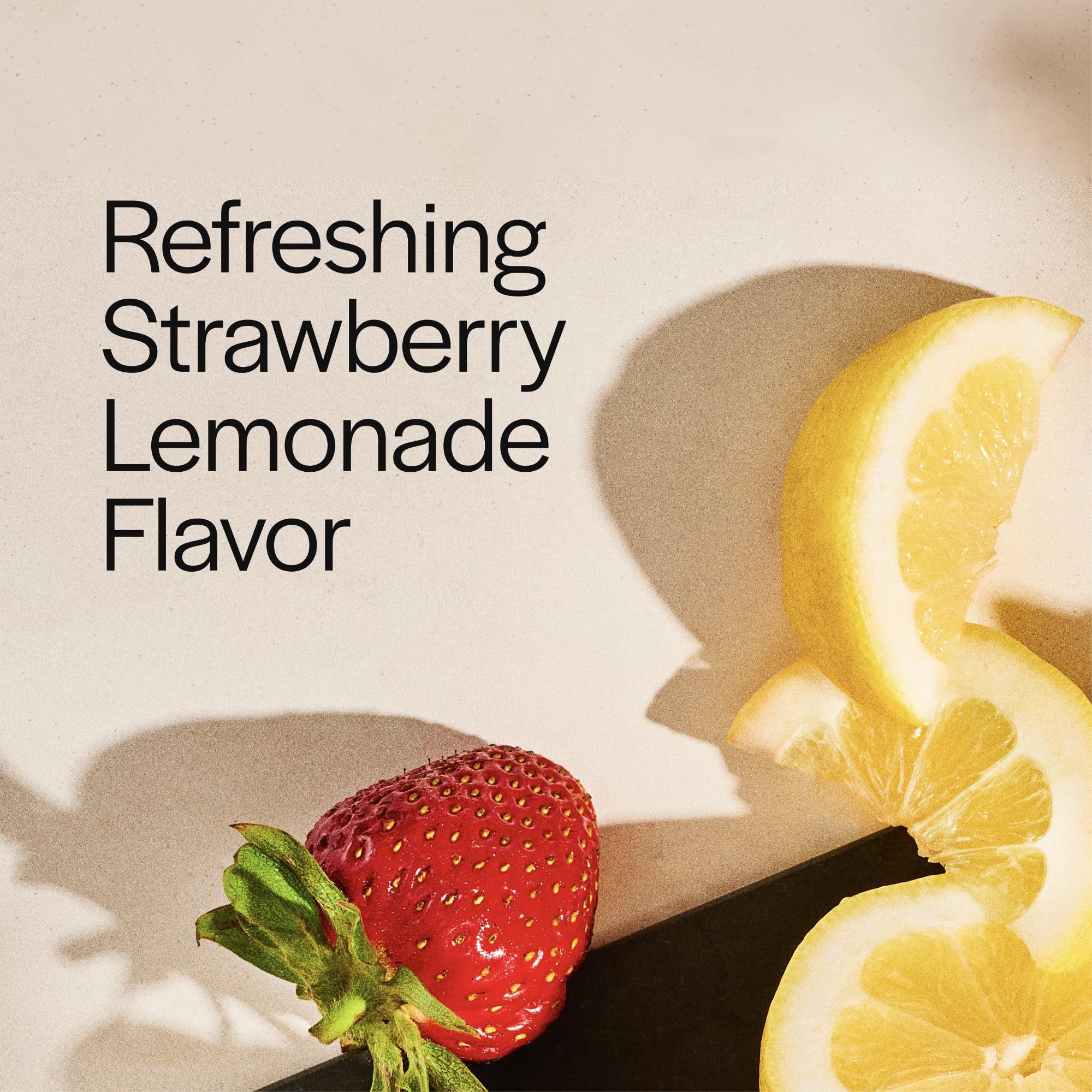 Gainful pré-workout: étiquette saveur fraise-citron mettant en valeur ingrédients naturels.