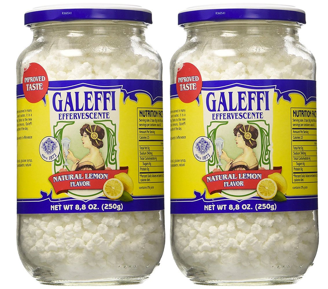 Galeffi antiacide effervescent – bouteille 250 g, rafraîchissant après repas