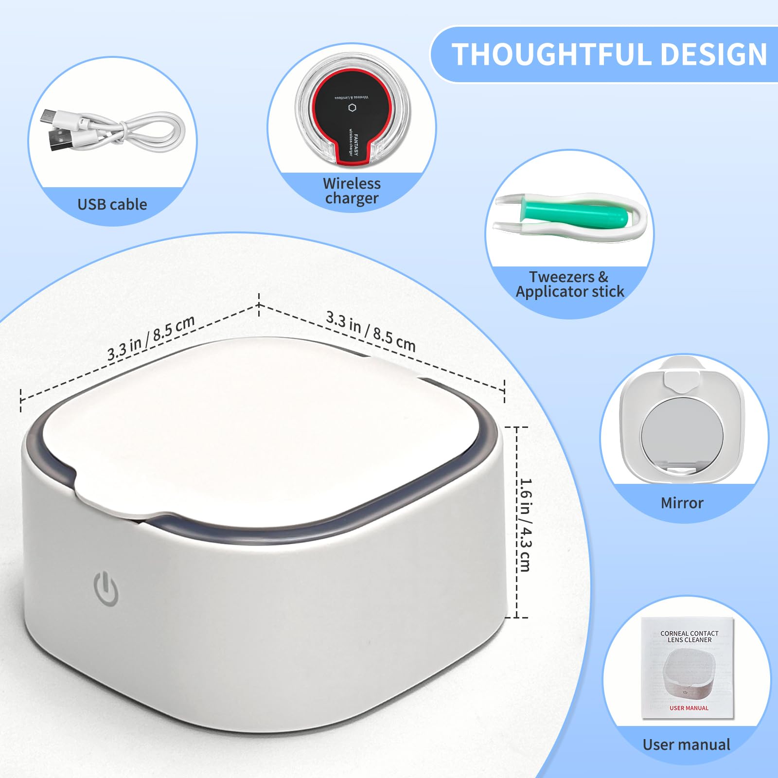 GameGalaxy bouton tactile et indicateurs LED pour un usage clair