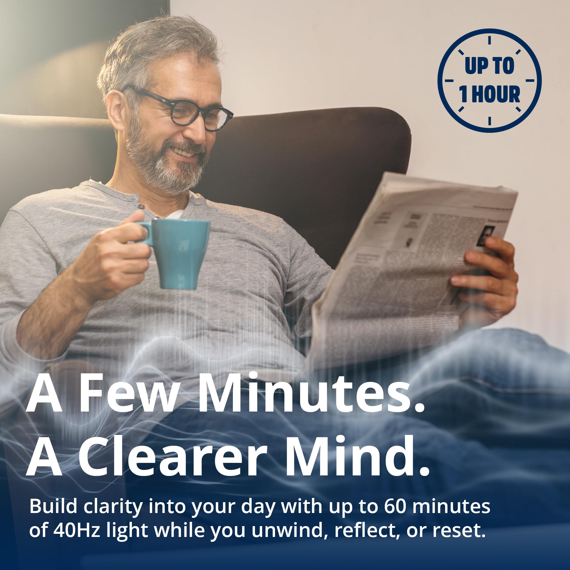 Clarity de Gamma - utilisation pendant la lecture pour favoriser l'attention.