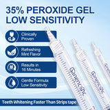 Ganencsnc récharges gel dents 10, solution pratique pour des traitements répétés.