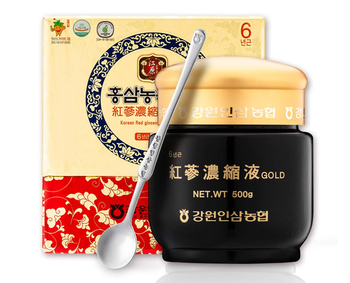 Gangwoninsam bouteille d'extrait rouge six ans prête à préparer une boisson