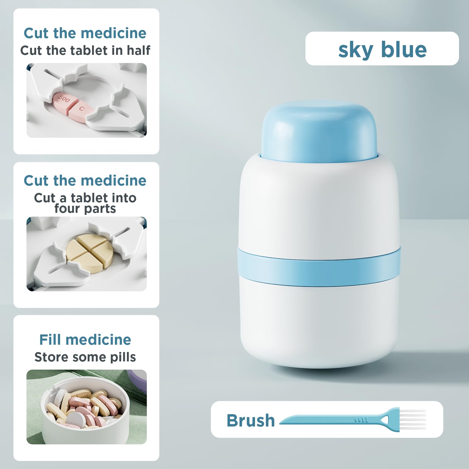 GAONLY nettoyage facile — brosse fournie pour un entretien rapide.