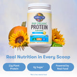 Garden of Life Protéine Végétale Vanille avec BCAAs pour soutenir l’effort après entraînement