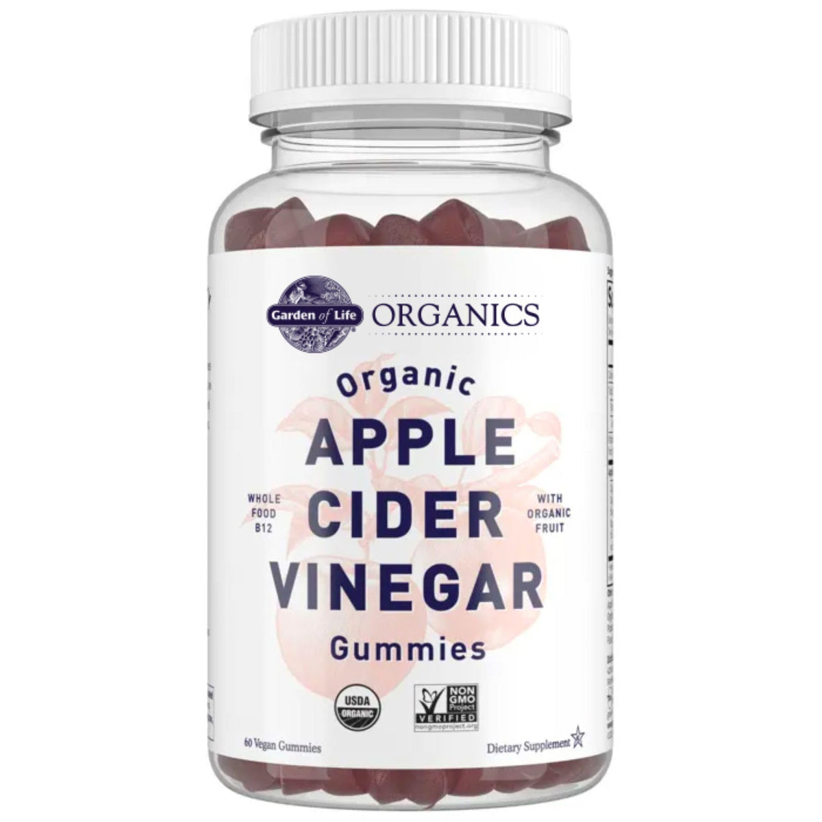 Garden of Life bonbons gélifiés vinaigre cidre en bouteille, pratique quotidien