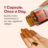 Garden of Life CoQ10 vegan – complément pour vitalité et bien-être quotidien.