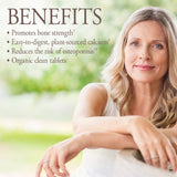 Garden of Life D3 K2 organique: vitamine D3 et K2 naturelles pour absorption.
