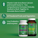 Grow Bone with strontium absorbant et minéraux essentiels pour le soutien osseux