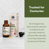Garden of Life huile d'origan sans alcool, formule pure et nette