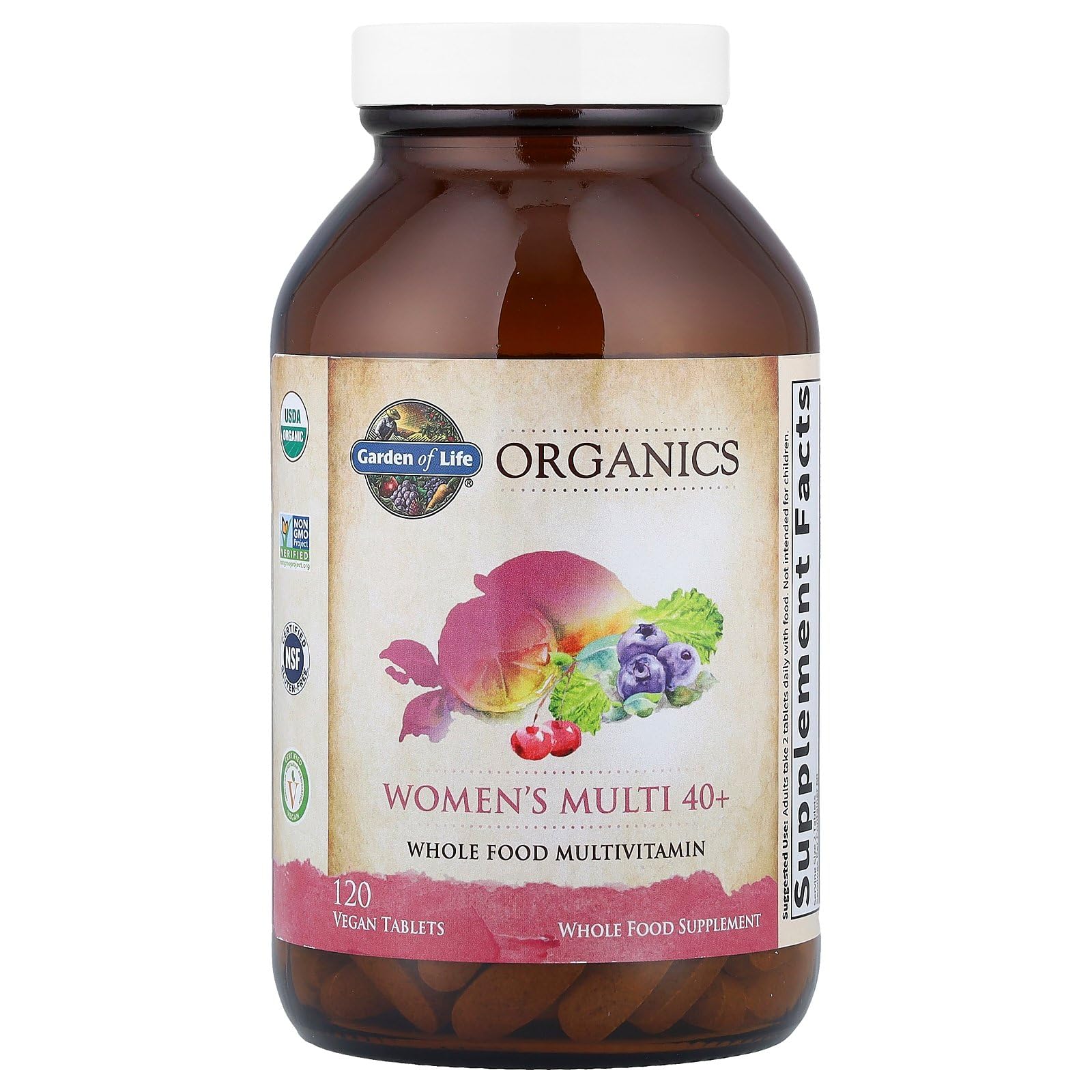 Garden of Life: ingrédients biologiques fruits et légumes en poudre naturelle