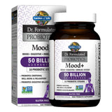 Mood+ Garden of Life : bouteille montrant 50 milliards CFU pour la digestion.