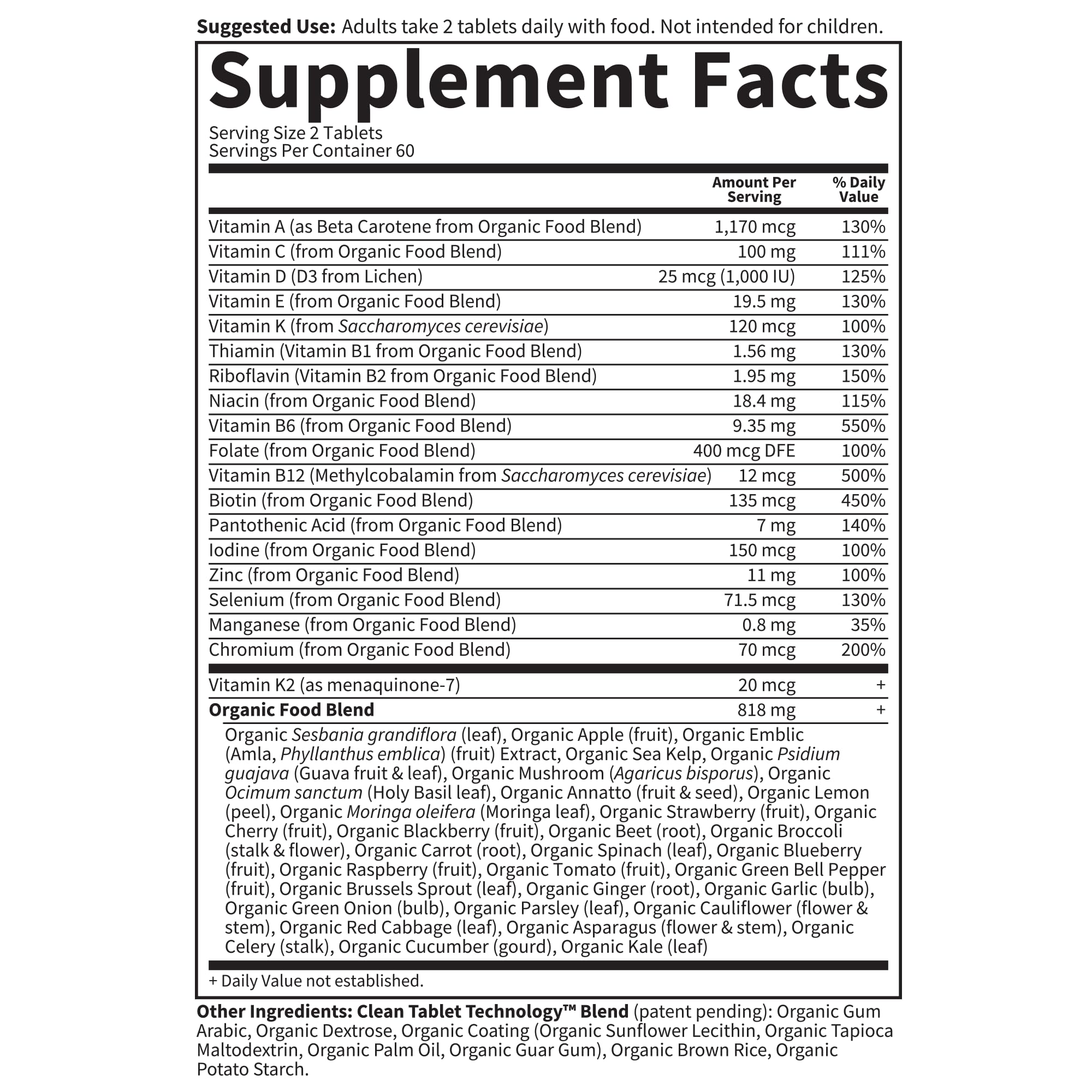 Vitamine B12 Méthylcobalamin dans Garden of Life Organics Homme, soutien énergie potentiel.
