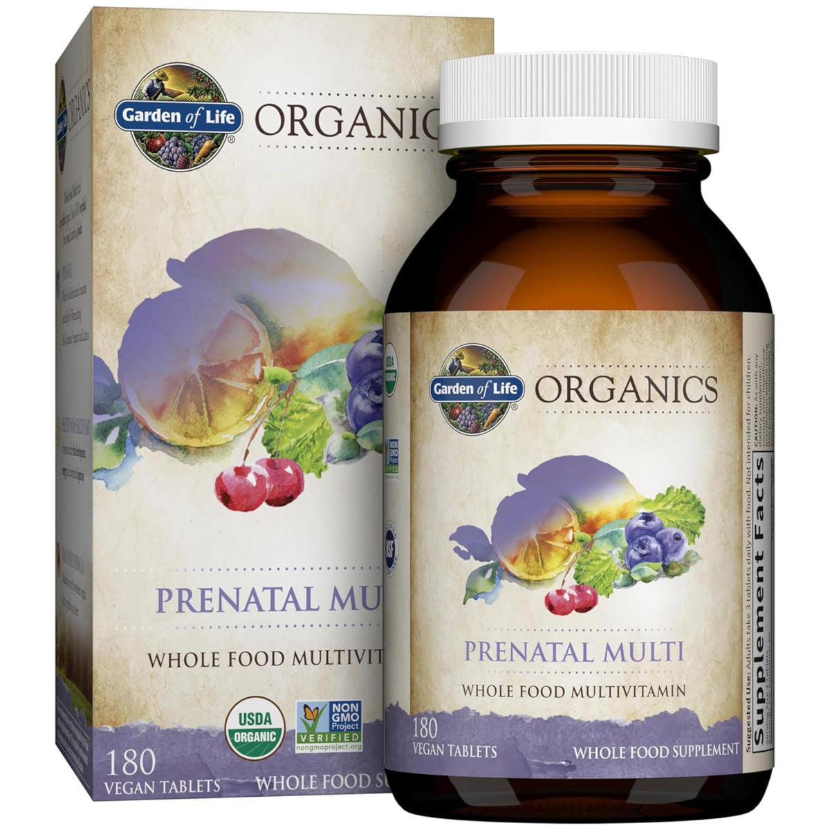 Garden of Life Organics Prenatal – b bottle, prise quotidienne naturelle