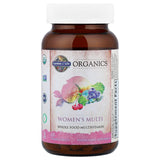 Garden of Life Organics Women’s Multi — Etiquette claire et biologique.