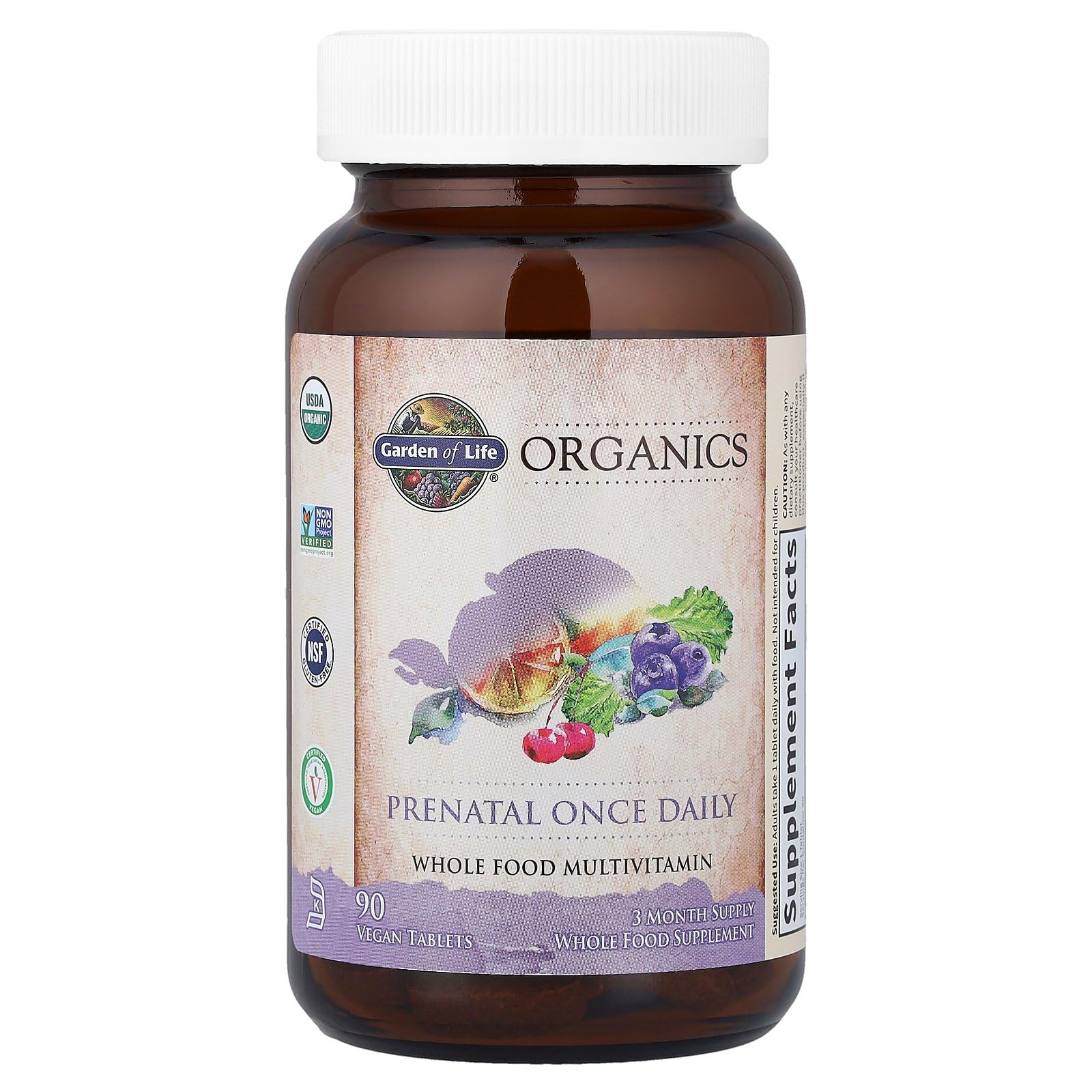 Garden of Life Prenatal – fer non constipant pour un quotidien confortable.