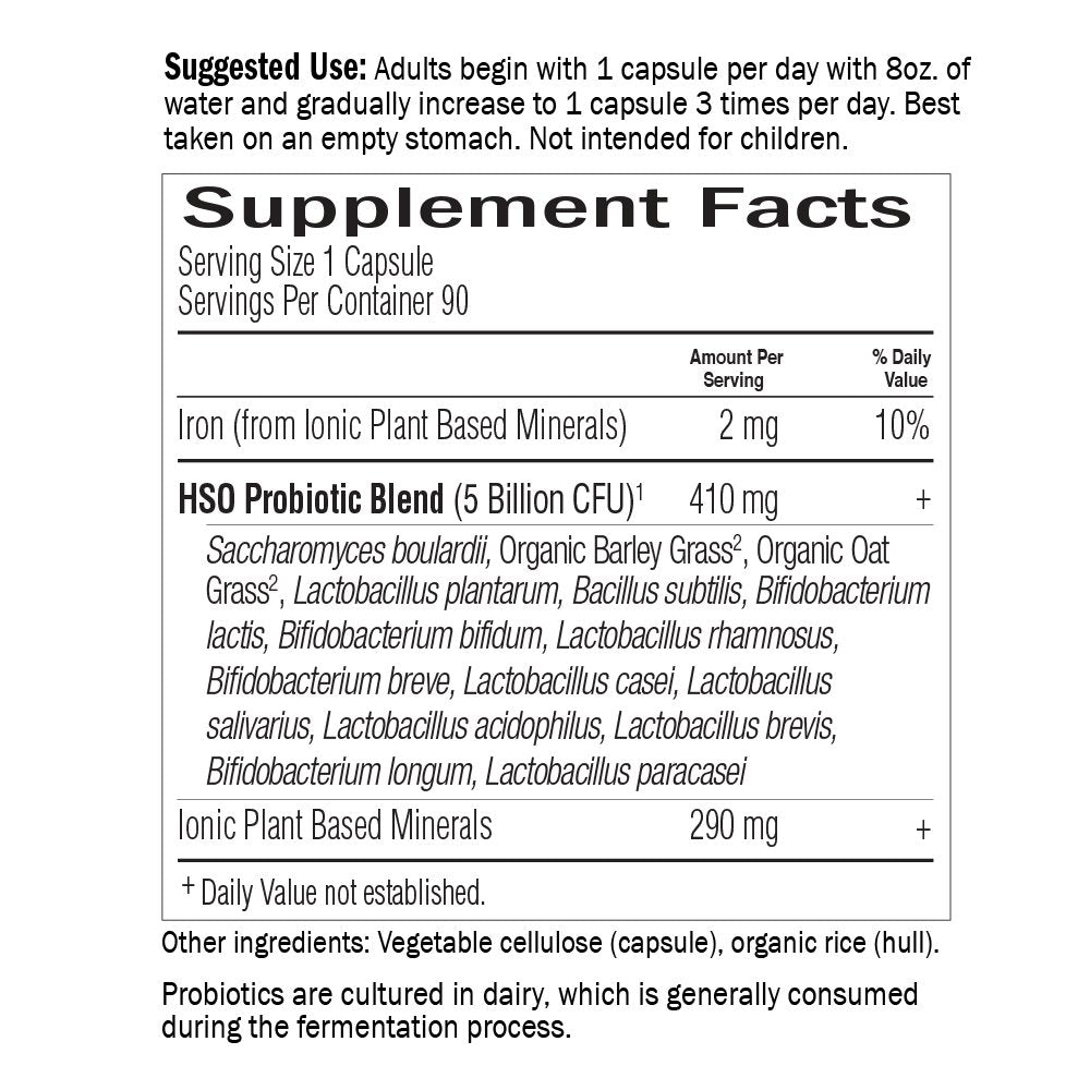 Garden of Life Primal Defense Ultra — dosage quotidien simple pour le confort intestinal.